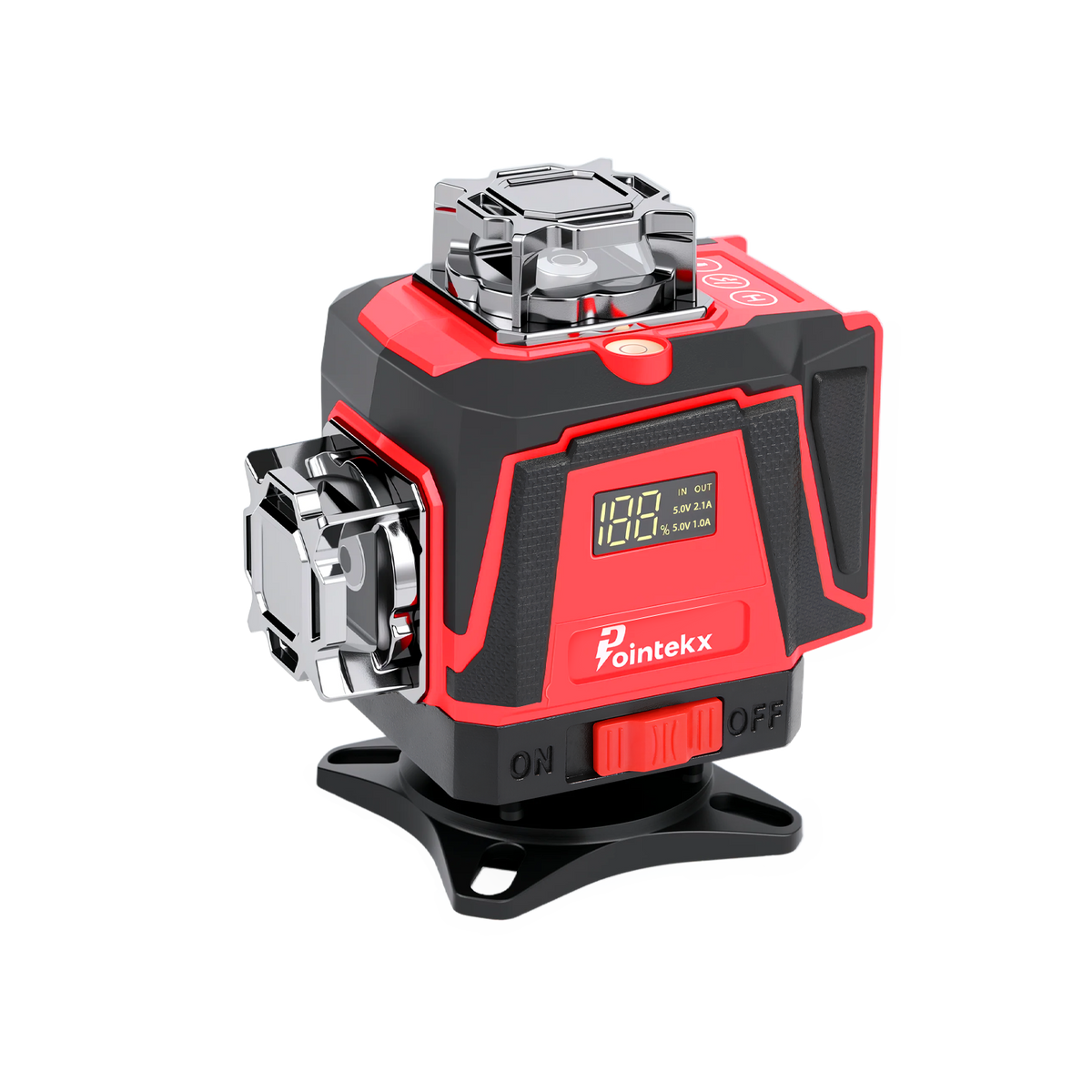 Pointekx Nivel láser de 16 líneas a 360 grados