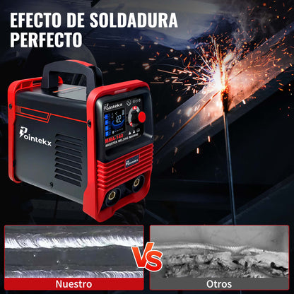 Pointekx Máquina Soldadora Inverter Portátil 110v/220v 140amp